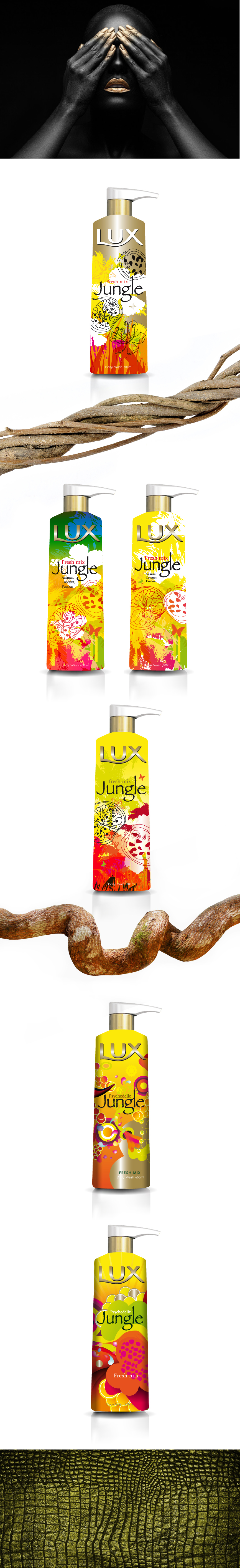 Page luxe jungle